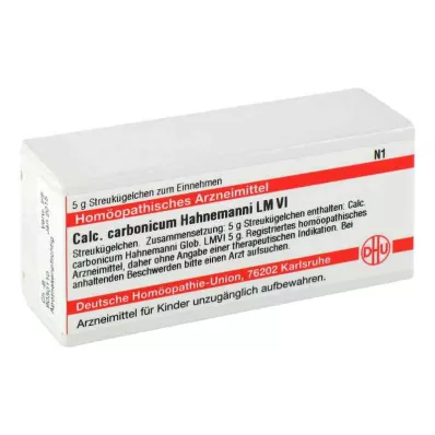 CALCIUM CARBONICUM Hahnemanni LM VI Gloobulid, 5 g