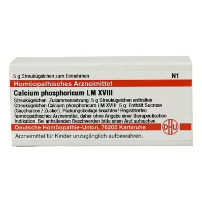 CALCIUM PHOSPHORICUM LM XVIII Gloobulid, 5 g