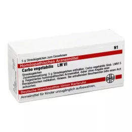 CARBO VEGETABILIS LM VI Gloobulid, 5 g