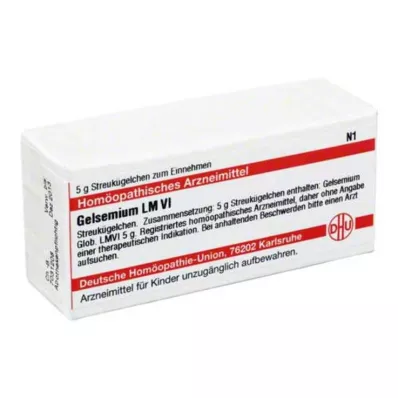 GELSEMIUM LM VI Gloobulid, 5 g GELSEMIUM LM VI Gloobulid, 5 g