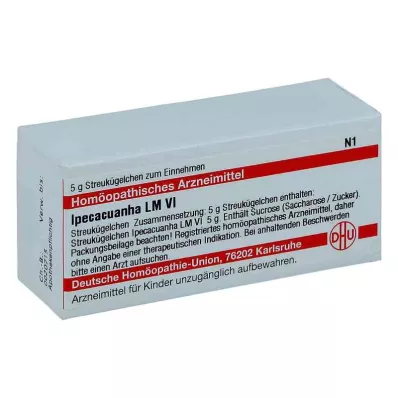 IPECACUANHA LM VI Gloobulid, 5 g IPECACUANHA LM VI Gloobulid, 5 g