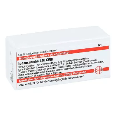 IPECACUANHA LM XVIII Gloobulid, 5 g IPECACUANHA LM XVIII Gloobulid, 5 g