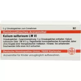 KALIUM SULFURICUM LM VI Gloobulid, 5 g