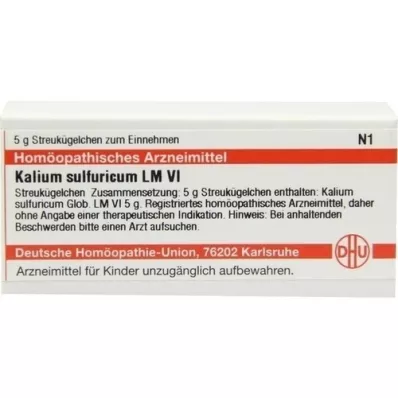 KALIUM SULFURICUM LM VI Gloobulid, 5 g