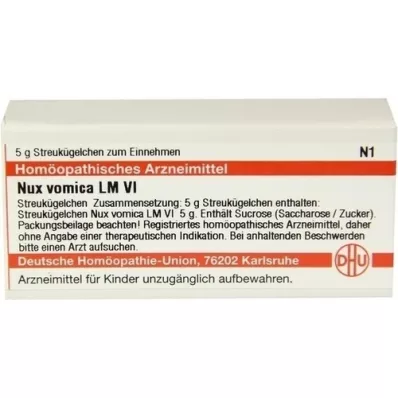 NUX VOMICA LM VI Gloobulid, 5 g