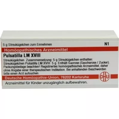 PULSATILLA LM XVIII Gloobulid, 5 g