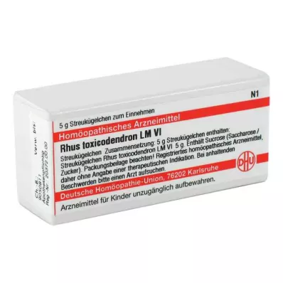 RHUS TOXICODENDRON LM VI Gloobulid, 5 g