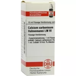 CALCIUM CARBONICUM Hahnemanni LM VI Lahjendus, 10 ml