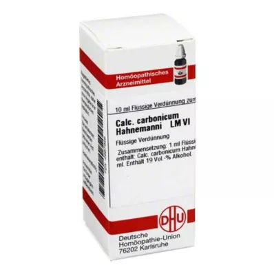CALCIUM CARBONICUM Hahnemanni LM VI Lahjendus, 10 ml