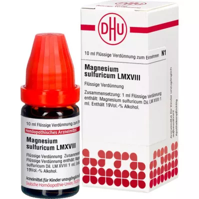 MAGNESIUM SULFURICUM LM XVIII Lahjendus, 10 ml