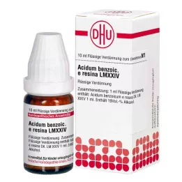 ACIDUM BENZOICUM e resina LM XXIV Lahjendus, 10 ml