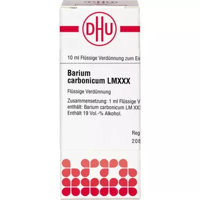 BARIUM CARBONICUM LM XXX Lahjendus, 10 ml