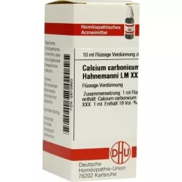 CALCIUM CARBONICUM Hahnemanni LM XXX Lahjendus, 10 ml
