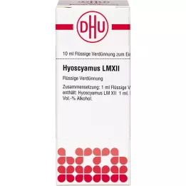 HYOSCYAMUS LM XII Lahjendus, 10 ml