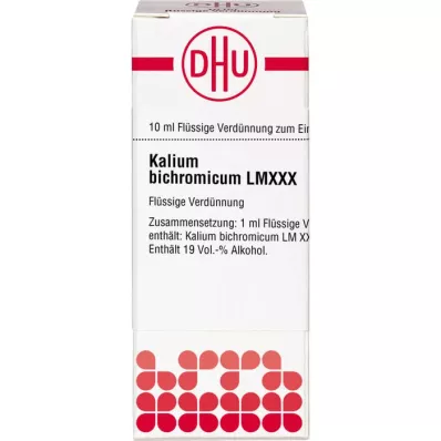 KALIUM BICHROMICUM LM XXX Lahjendus, 10 ml