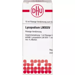 LYCOPODIUM LM XXIV Lahjendus, 10 ml