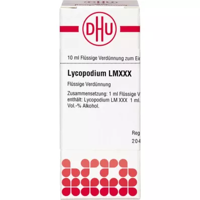 LYCOPODIUM LM XXX Lahjendus, 10 ml