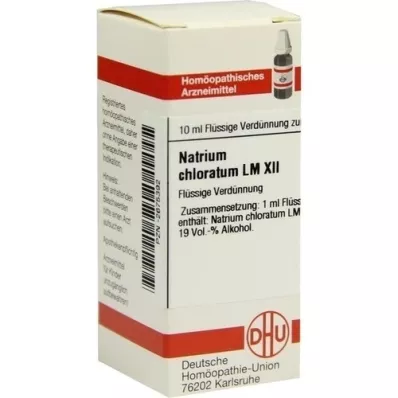 NATRIUM CHLORATUM LM XII Lahjendus, 10 ml