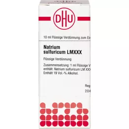 NATRIUM SULFURICUM LM XXX Lahjendus, 10 ml