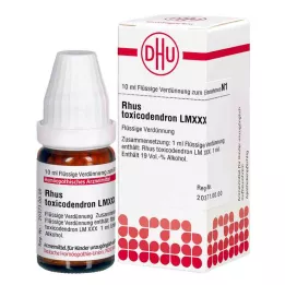 RHUS TOXICODENDRON LM XXX Lahjendus, 10 ml