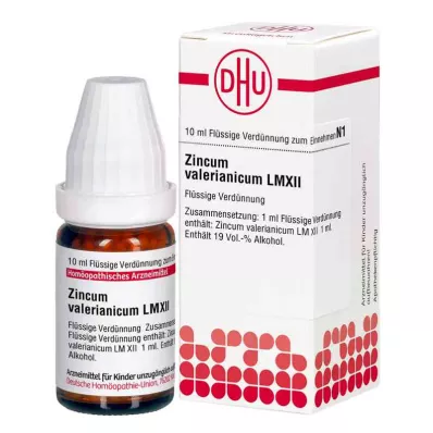 ZINCUM VALERIANICUM LM XII Lahjendus, 10 ml