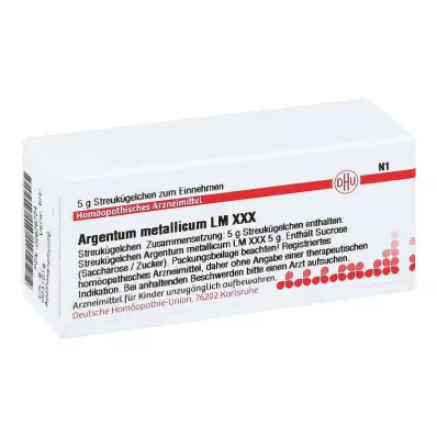 ARGENTUM METALLICUM LM XXX Gloobulid, 5 g ARGENTUM METALLICUM LM XXX Gloobulid, 5 g