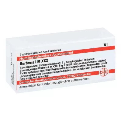 BERBERIS LM XXX Gloobulid, 5 g BERBERIS LM XXX Gloobulid, 5 g
