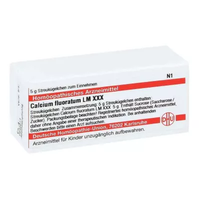 CALCIUM FLUORATUM LM XXX Gloobulid, 5 g CALCIUM FLUORATUM LM XXX Gloobulid, 5 g