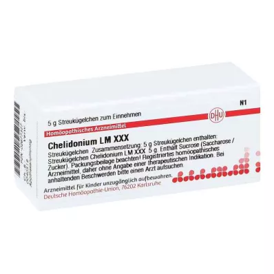 CHELIDONIUM LM XXX Gloobulid, 5 g CHELIDONIUM LM XXX Gloobulid, 5 g