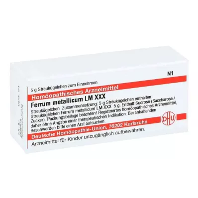 FERRUM METALLICUM LM XXX Gloobulid, 5 g FERRUM METALLICUM LM XXX Gloobulid, 5 g