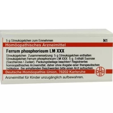 FERRUM PHOSPHORICUM LM XXX Gloobulid, 5 g