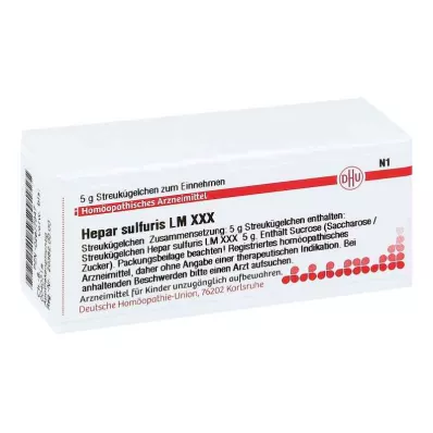 HEPAR SULFURIS LM XXX Gloobulid, 5 g