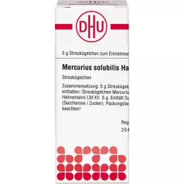 MERCURIUS SOLUBILIS Hahnemanni LM XII Gloobulid, 5 g