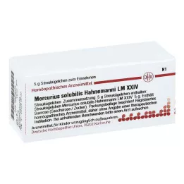 MERCURIUS SOLUBILIS Hahnemanni LM XXIV Gloobulid, 5 g