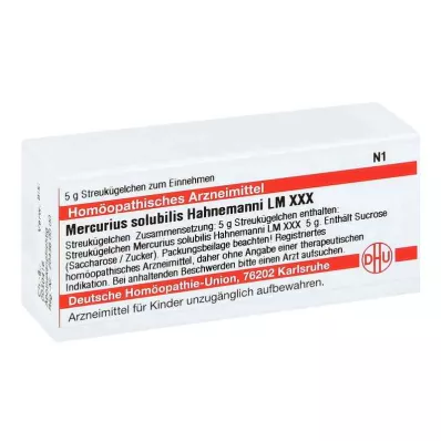 MERCURIUS SOLUBILIS Hahnemanni LM XXX Gloobulid, 5 g