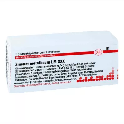 ZINCUM METALLICUM LM XXX Gloobulid, 5 g
