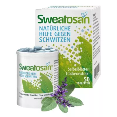 SWEATOSAN kaetud tabletid, 50 tk SWEATOSAN kaetud tabletid, 50 tk