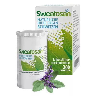 SWEATOSAN kaetud tabletid, 200 tk