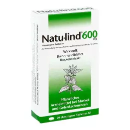 NATULIND 600 mg kaetud tabletid, 20 tk
