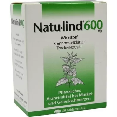 NATULIND 600 mg kaetud tabletid, 50 tk