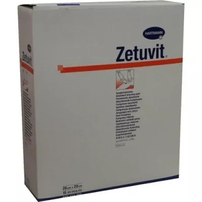 ZETUVIT Imav kompressid steriilsed 20x20 cm, 15 tk