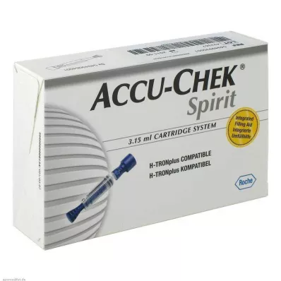 ACCU-CHEK Spirit 3,15 ml ampullisüsteem, 5 tk ACCU-CHEK Spirit 3,15 ml ampullisüsteem, 5 tk