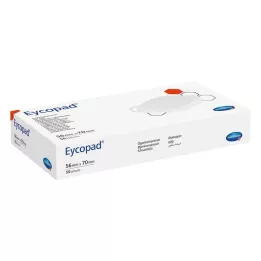 EYCOPAD silmakompressid 56x70 mm mittesteriilsed, 50 tk