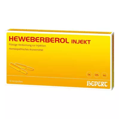 HEWEBERBEROL süstlaampullid, 10 tk