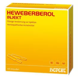 HEWEBERBEROL süstlaampullid, 100 tk