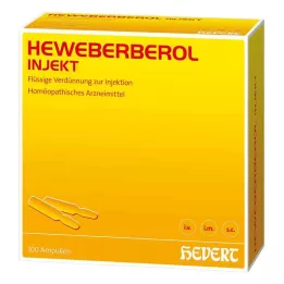 HEWEBERBEROL süstlaampullid, 100 tk