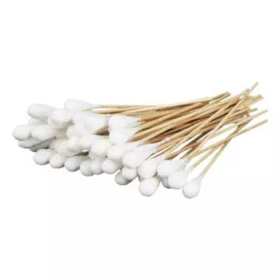 WATTESTÄBCHEN puuvillase peaga 15 cm suur, 50 tk