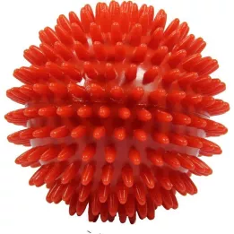 MASSAGEBALL Siilipall 9 cm punane, 1 tk