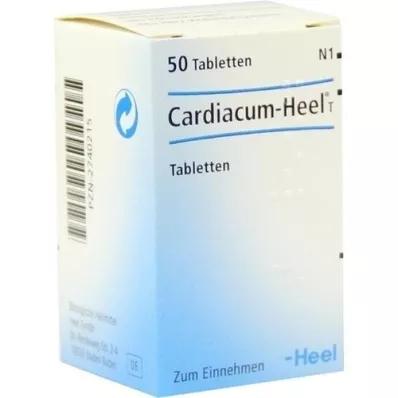 CARDIACUM Heel T tabletid, 50 tk