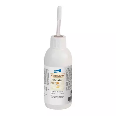 VETRIDERM Kõrvapuhastusvahend koertele/kassidele, 100 ml
